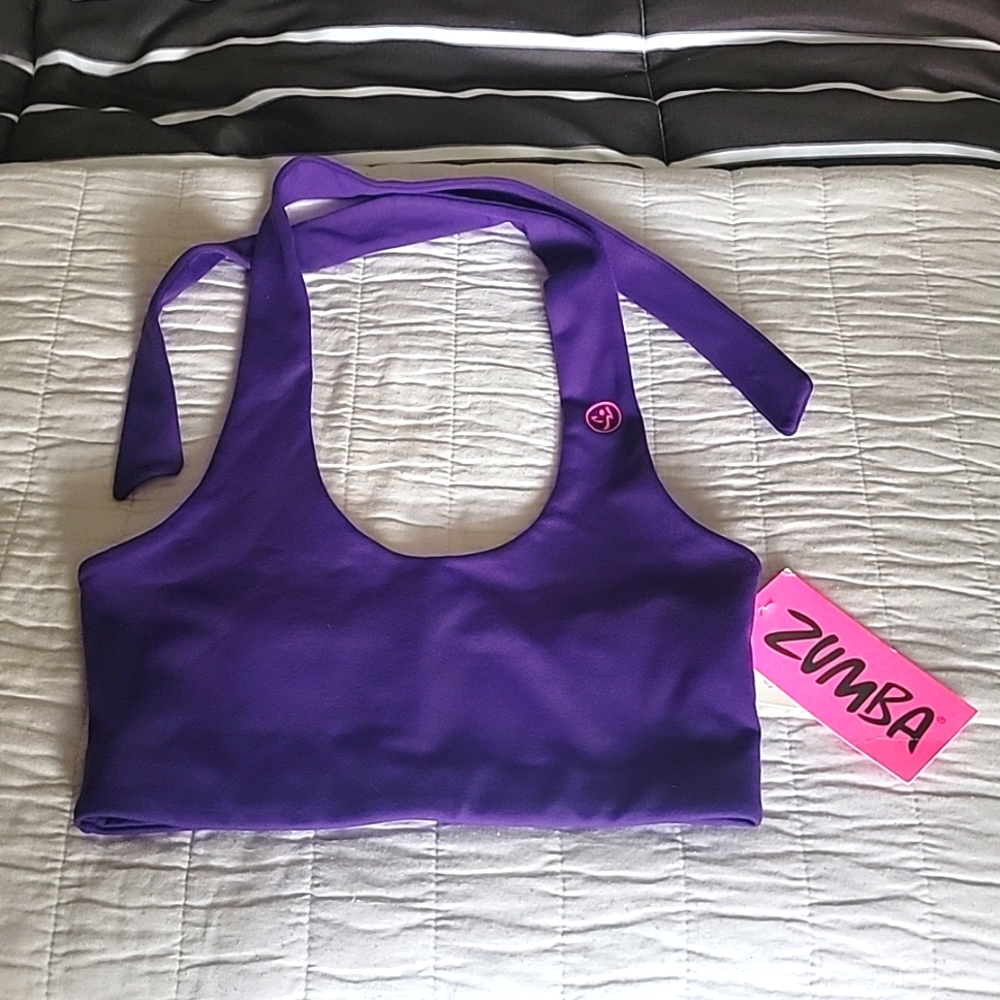 FLASH SALE!! New w/tags Zumba Fitness Shimmer Bra Top Size XS